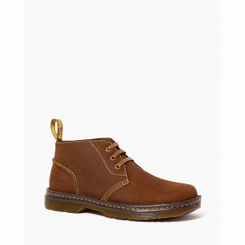 Dr Martens Sussex Slip Resistant - Hnede Chukka Cizmy Panske, D161SK